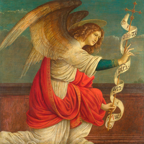 Gaudenzio Ferrari, The Annunciation, The Angel Gabriel