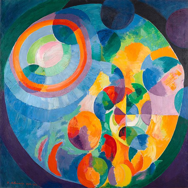 Robert Delaunay, Circular Forms. Sun, Moon, 1913-1931