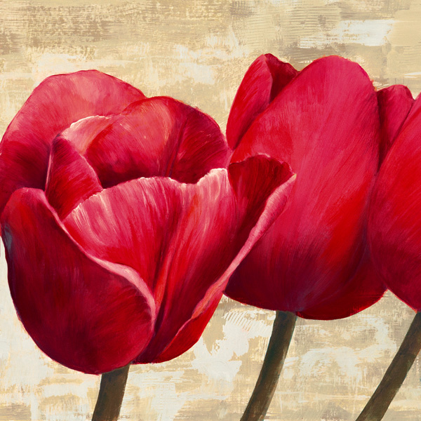 Cynthia Ann, Red Tulips (detail)