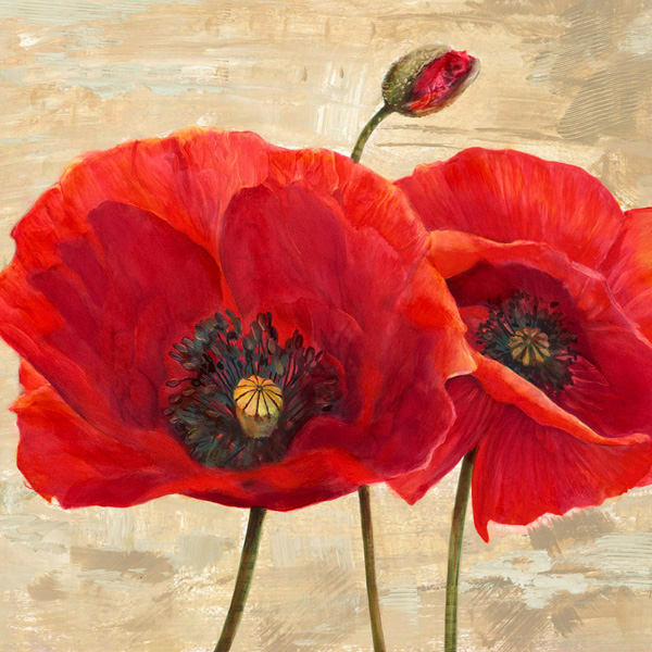 Cynthia Ann, Red Poppies (detail II)