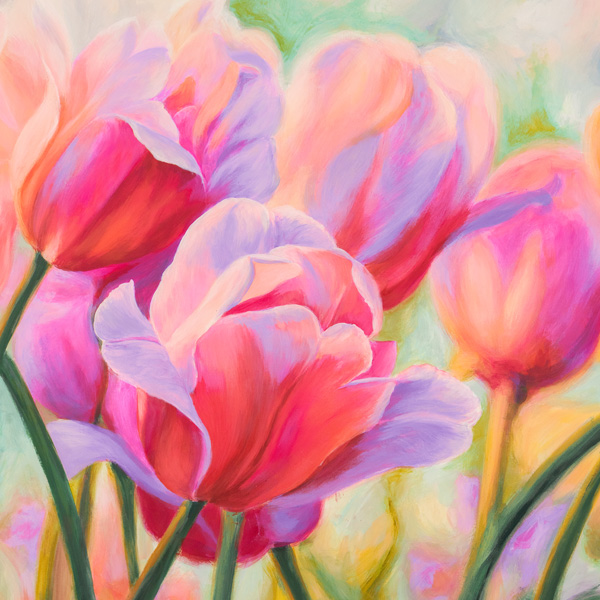 Cynthia Ann, Tulips in Wonderland I