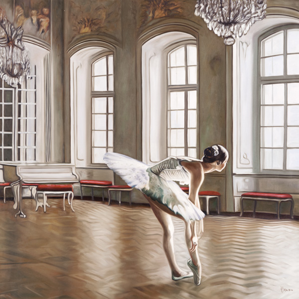 Pierre Benson, Rehearsing Ballerina