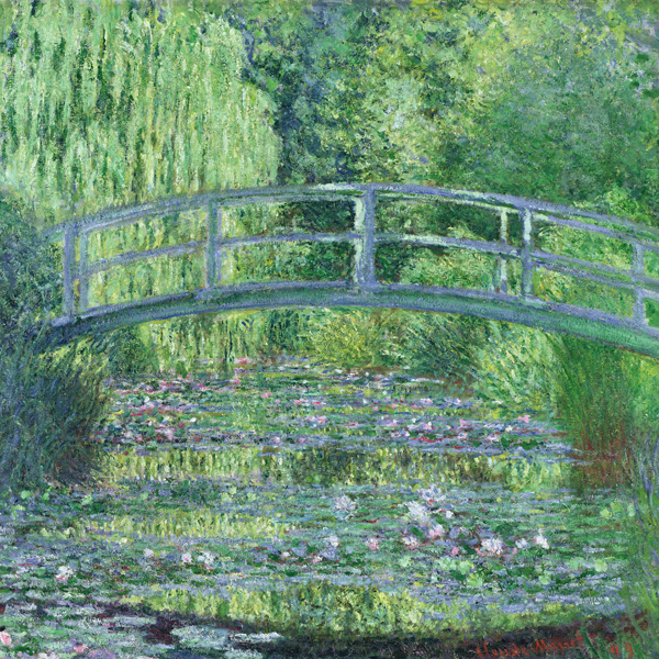 Claude Monet, The Waterlily Pond: Green Harmony