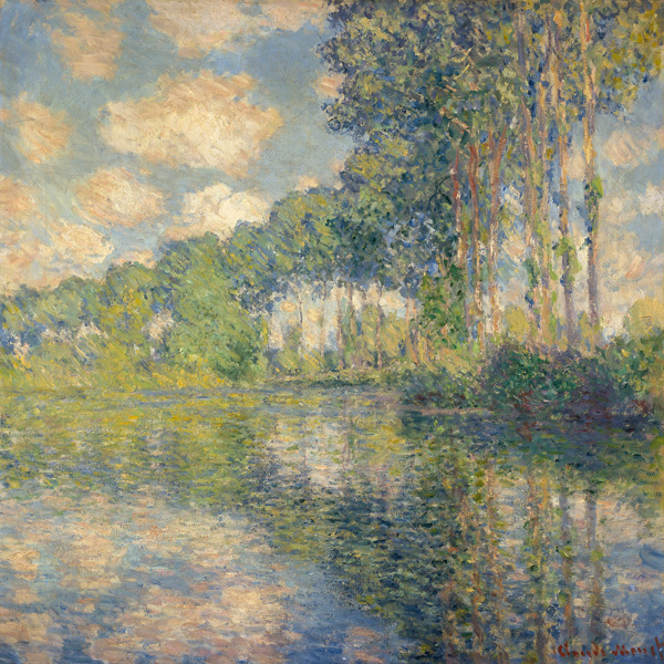 Claude Monet, Poplars on the Epte