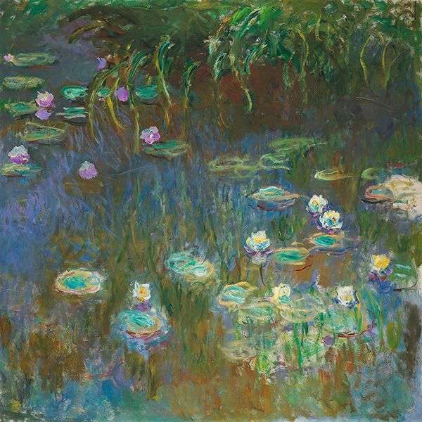 Claude Monet, Water Lilies, 1922