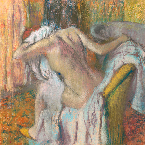 Edgar Degas, After the Bath, Woman Drying Herself