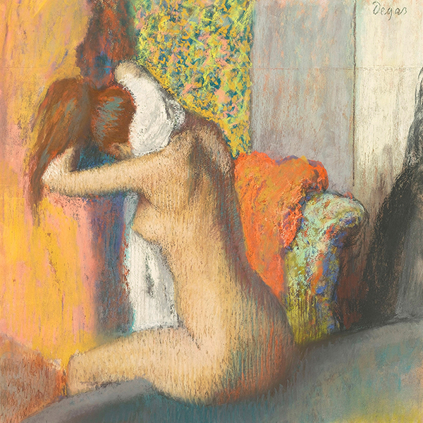 Edgar Degas, Après le Bain, Femme S'essuyant la Nuque