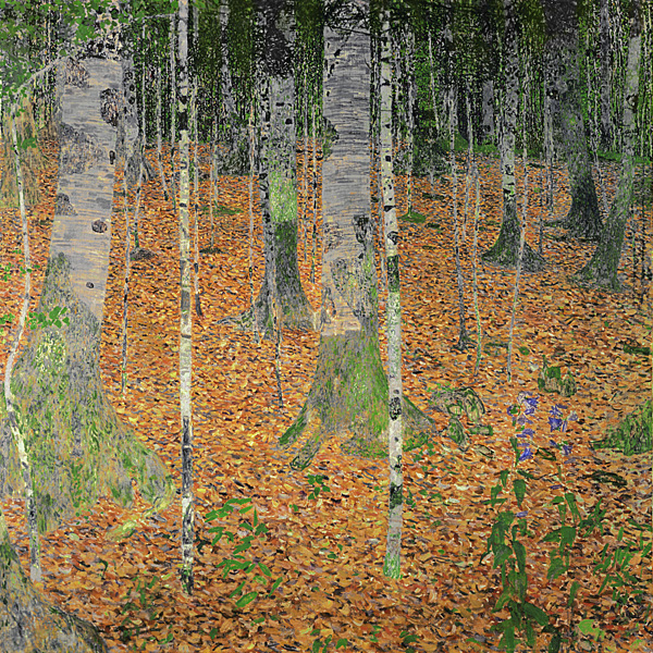 Gustav Klimt, The Birch Wood
