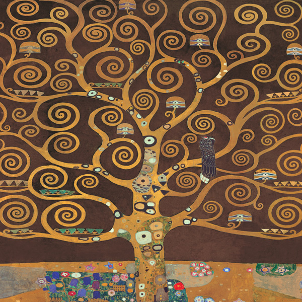 Gustav Klimt, Tree of Life (Brown Variation) II