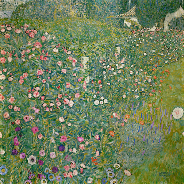 Gustav Klimt, Italian Garden Landscape