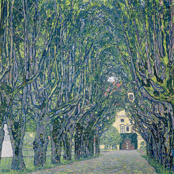 Gustav Klimt, Allee im Park von Schloss Kammer