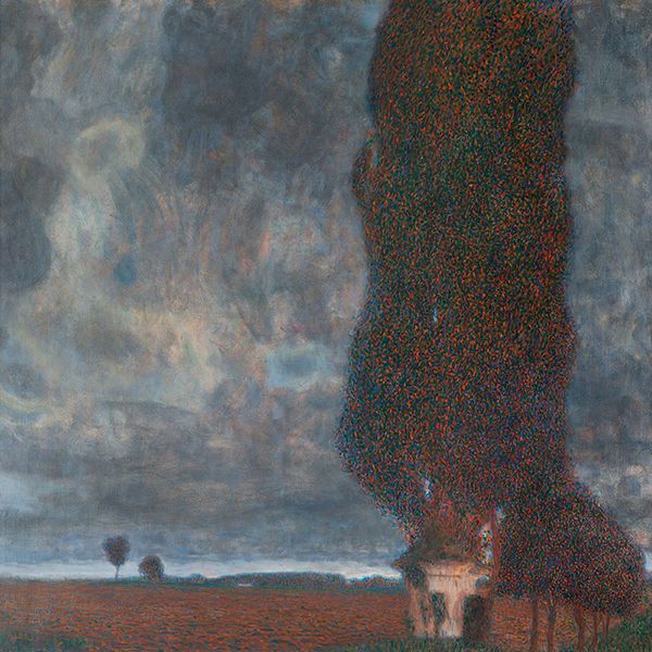 Gustav Klimt, The Large Poplar II (Gathering Storm), 1903