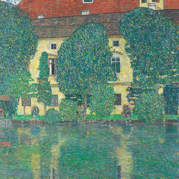 Gustav Klimt, Schloss Kammer on Lake Attersee III, 1909-1910