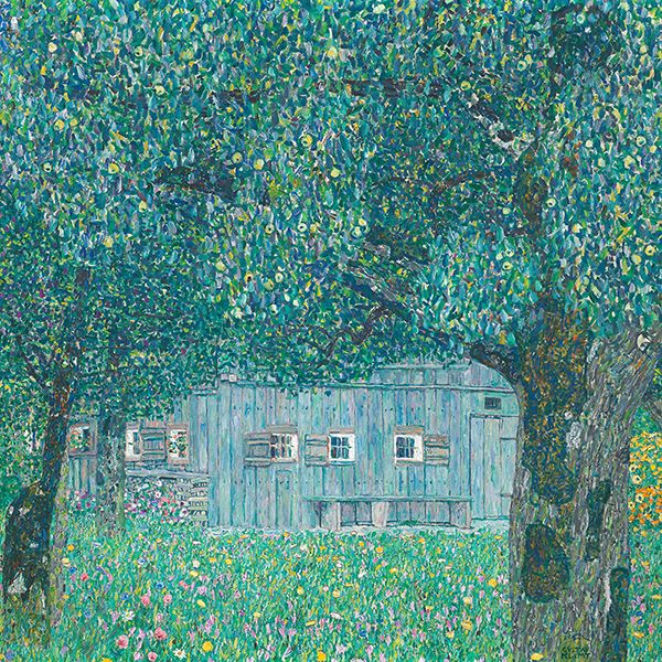 Gustav Klimt, Farmhouse in Buchberg (Upper Austrian Farmhouse), 1911