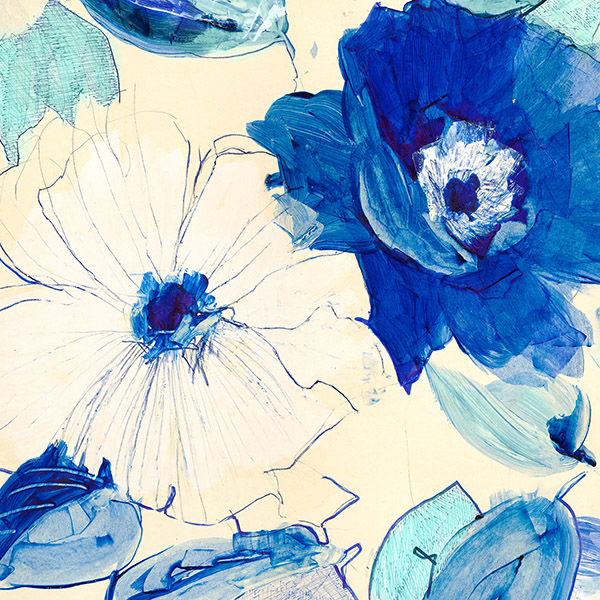 Kelly Parr, Toile Fleurs I