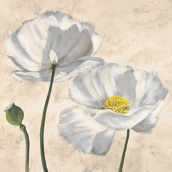 Luca Villa, Poppies in White I