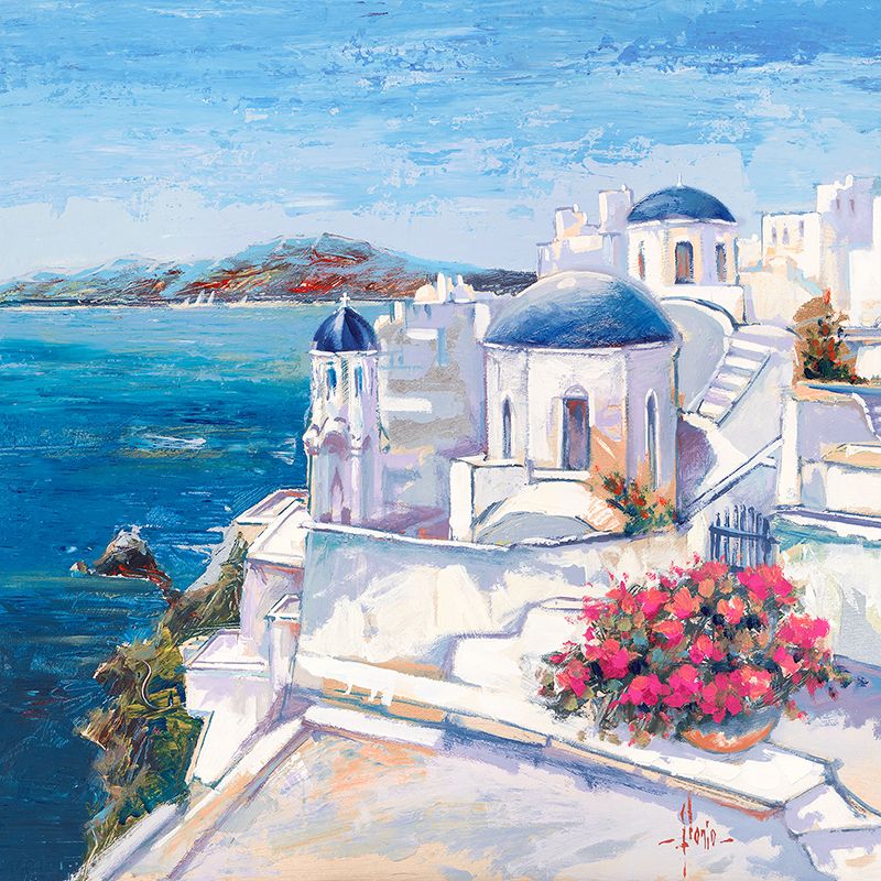Luigi Florio, Mykonos (detail)