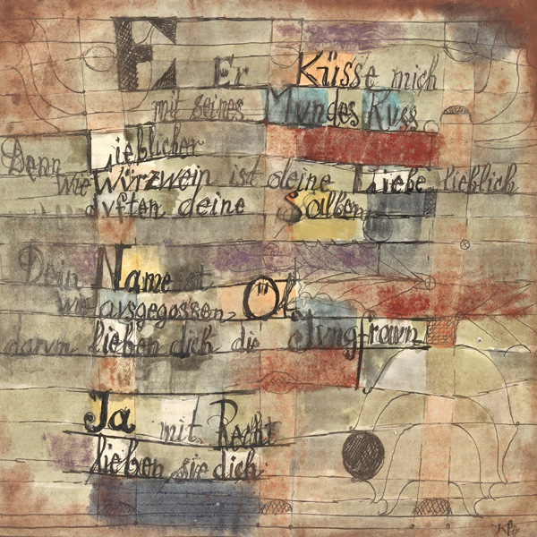 Paul Klee, Version II (From the Song of Songs)
