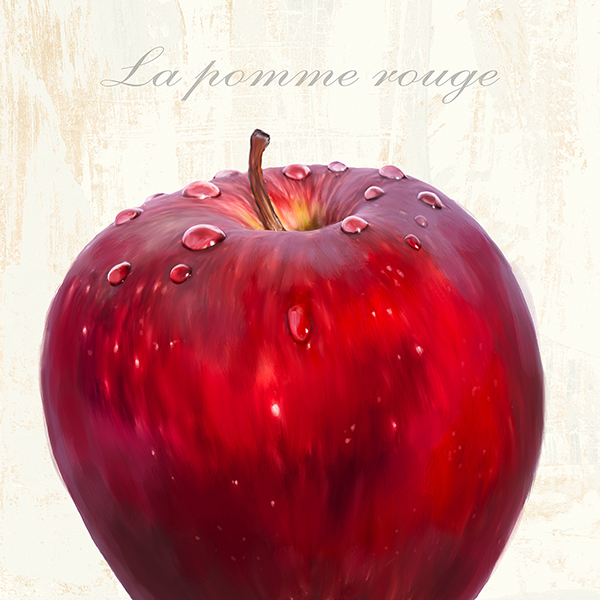 Remo Barbieri, La pomme rouge
