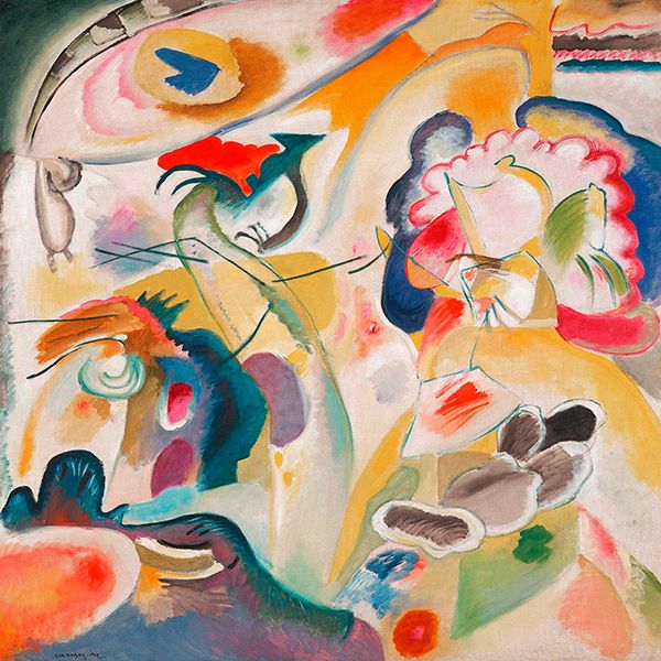 Kandinsky Wassily, Improvisation No. 29 (The Swan)