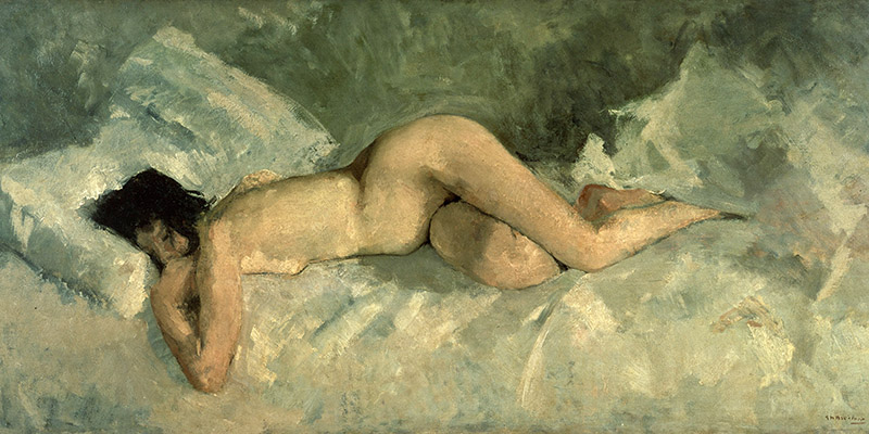 George Hendrik Breitner, Reclining nude