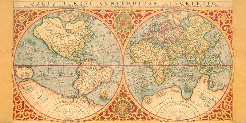 Anonymous, Orbis Terrae Compendiosa Descriptio, 1587