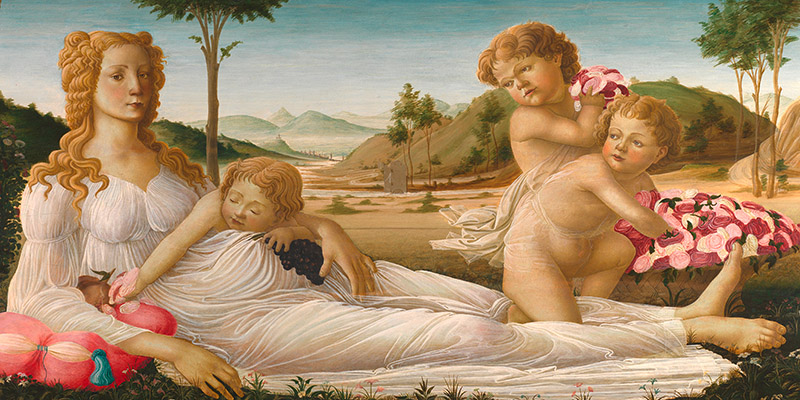 After Botticelli, An Allegory