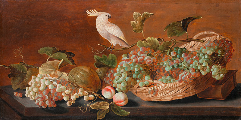 Roelof Koets, Still Life with Parrot