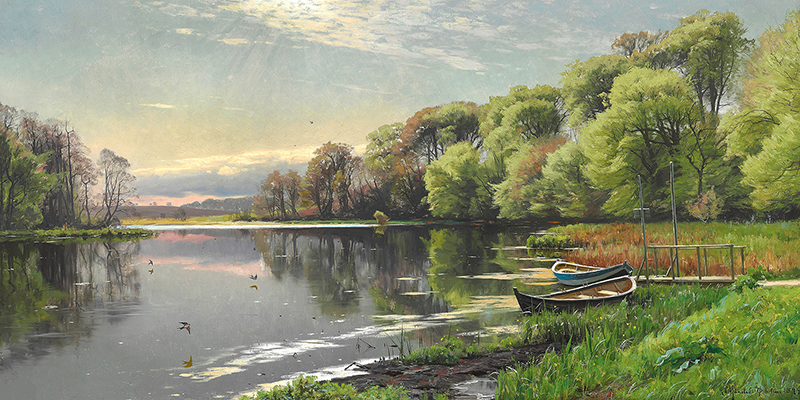 Peder Mørk Mønsted, The Mill Pond