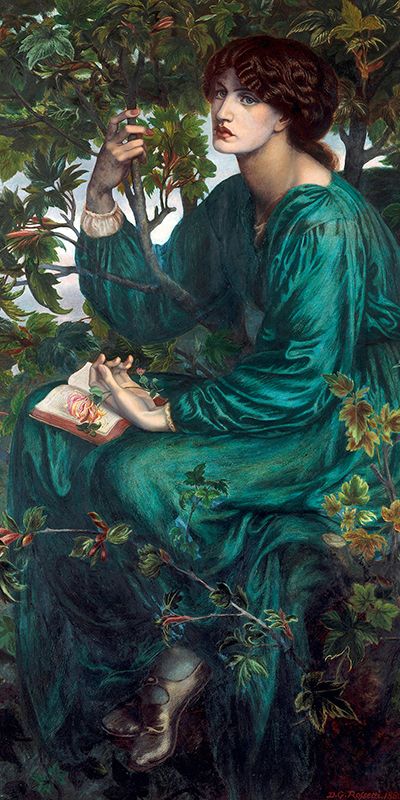 Dante Gabriel Rossetti, The Day Dream, 1880