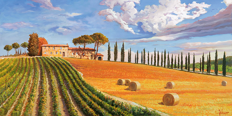 Adriano Galasso, Colline toscane