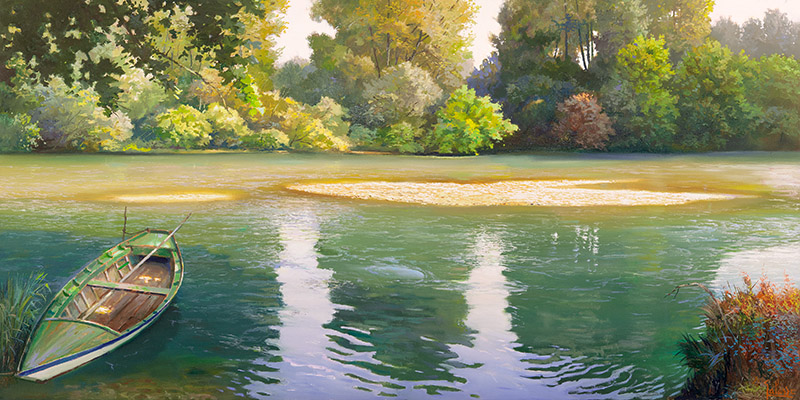 Adriano Galasso, Ansa sul fiume