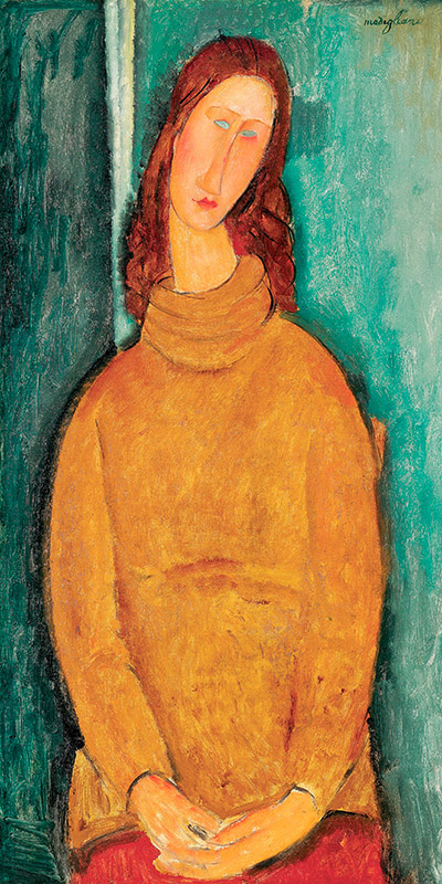 Amedeo Modigliani, Portrait of Jeanne Hébuterne