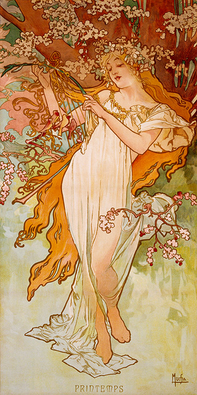 Alphonse Mucha, Printemps