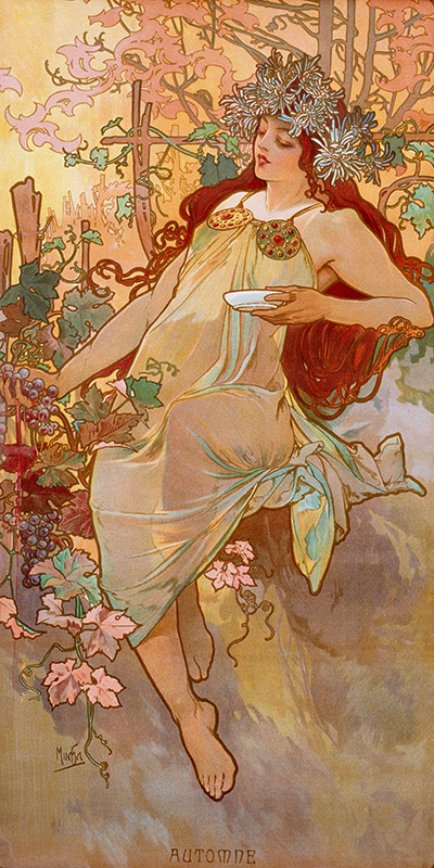 Alphonse Mucha, Automne