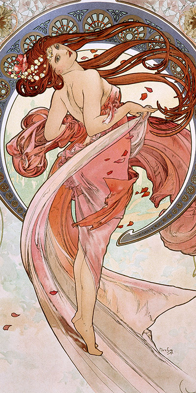 Alphonse Mucha, La danse