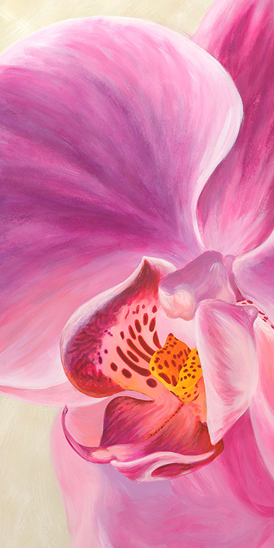 Cynthia Ann, Purple Orchids I