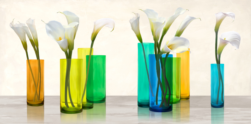Cynthia Ann, Callas in crystal vases