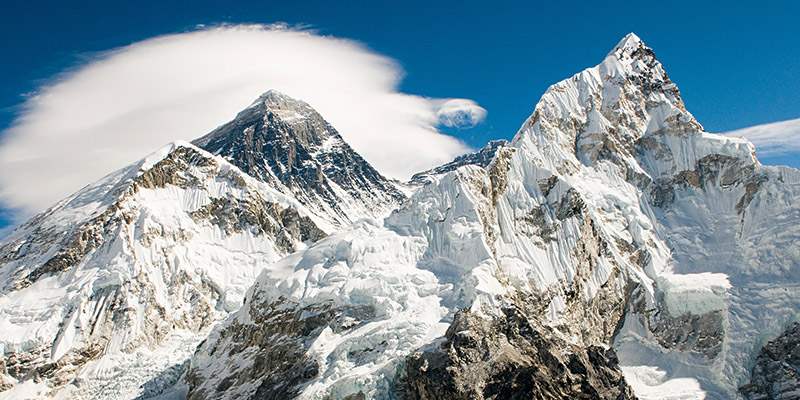 Anonymous, Mount Everest (detail)