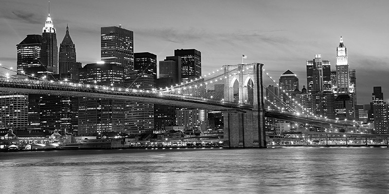 Anonymous, Brooklyn Bridge at Night