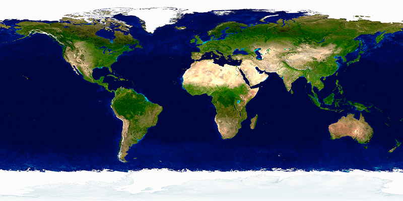 Nasa, Earth in Daylight