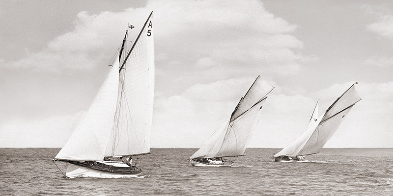 Anonymous, Sloops racing, 1926