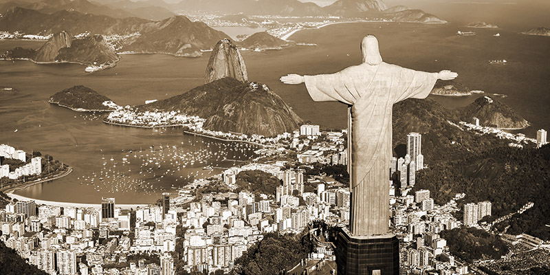Pangea Images, Overlooking Rio de Janeiro, Brazil