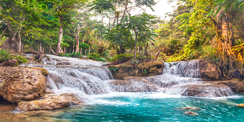 Pangea Images, Kuang Si Falls, Luang Prabang, Laos