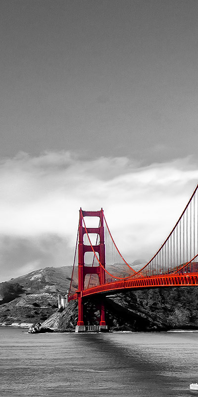Pangea Images, Golden Gate Bridge I, San Francisco