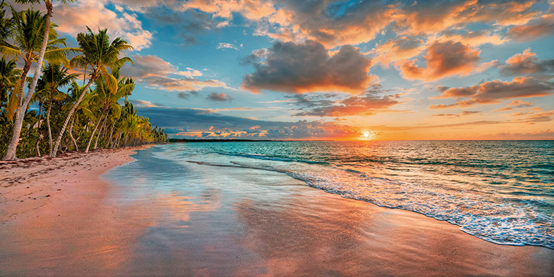Pangea Images, Beach in Maui, Hawaii, at sunset
