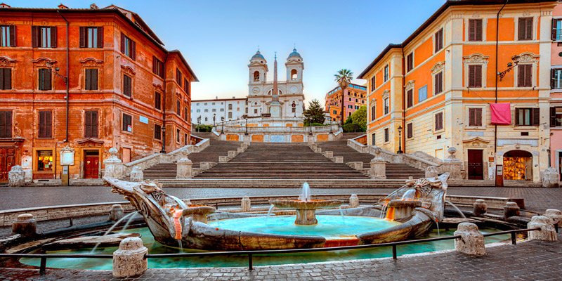 Anonymous, Piazza di Spagna, Roma