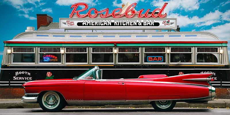 Gasoline Images, Vintage Beauty and Diner