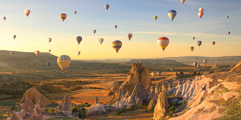 Pangea Images, Air Balloons in Cappadocia, Turkey