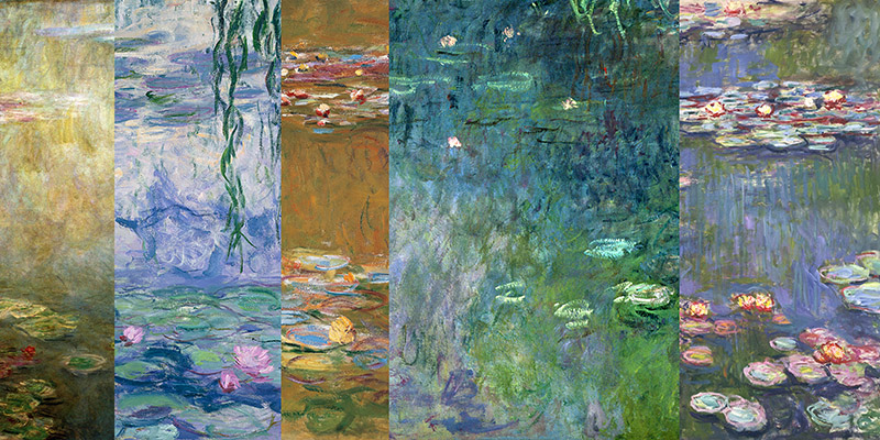Claude Monet, Monet Deco – Waterlilies IV